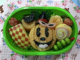 ハロウィン ミッキー キャラ弁 お弁当 By グー太郎 クックパッド 簡単おいしいみんなのレシピが316万品