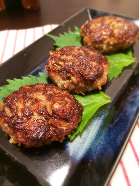 【話題入り】挽き肉ともやしの焼きつくね