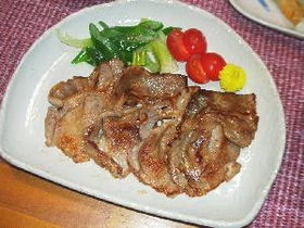 お母さんの★豚肉のしょうが焼き