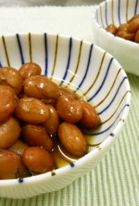【スチコンレシピ】煮豆（金時豆）