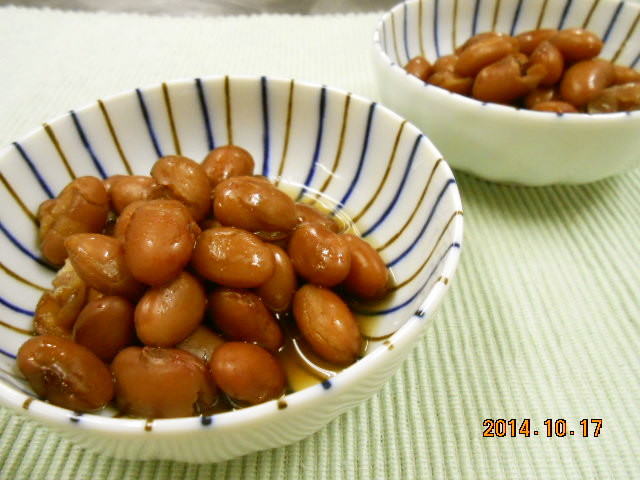 【スチコンレシピ】煮豆（金時豆）の画像
