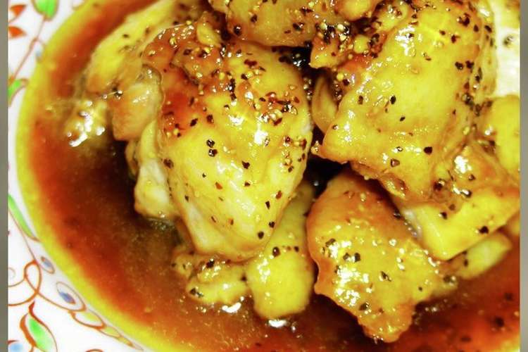鮮烈 若鶏のうまいうまい焼き黒胡椒味 レシピ 作り方 By しるびー１９７８ クックパッド 簡単おいしいみんなのレシピが352万品