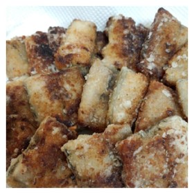 さんまの糀ポン酢揚げ