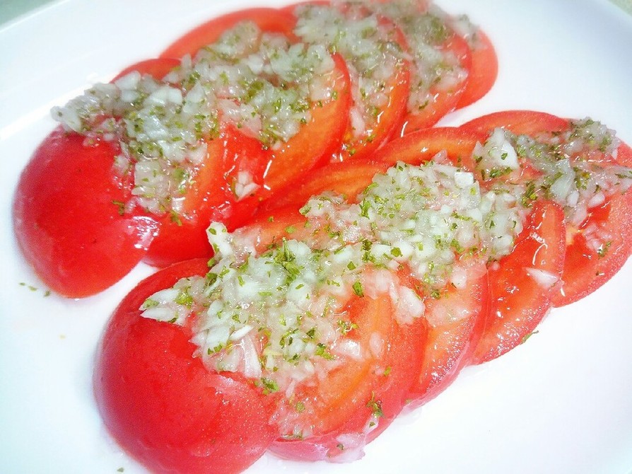 フレンチドレッシングで♥トマトのサラダの画像
