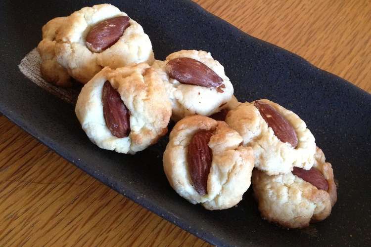 ビニール袋で簡単 アーモンドクッキー レシピ 作り方 By Atsukocafe クックパッド