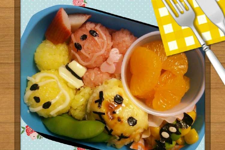 ハロウィンキャラ弁 ディズニーツムツム レシピ 作り方 By Yurechan クックパッド 簡単おいしいみんなのレシピが354万品