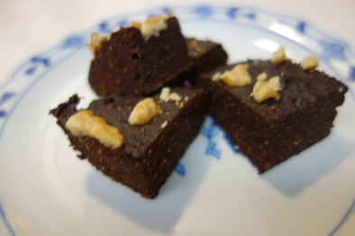 低糖質　チョコレートブラウニーの写真