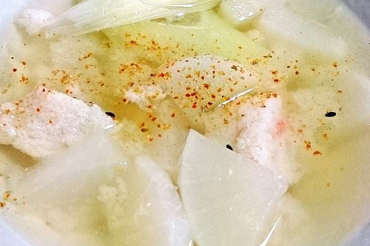 大根と白身魚のすりみのお味噌汁 レシピ 作り方 By アロマライズ クックパッド