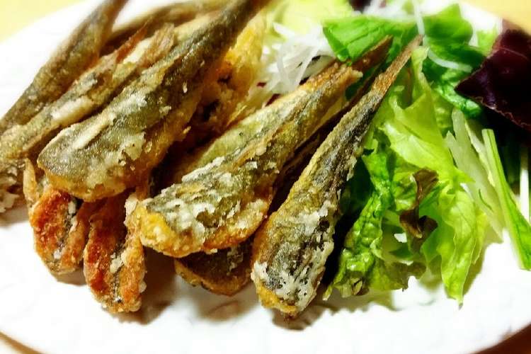 パパ特製 ハゼの唐揚げ ๑ ๑ レシピ 作り方 By くすくすさち クックパッド 簡単おいしいみんなのレシピが353万品