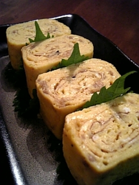 ♪簡単味付き卵焼き♪