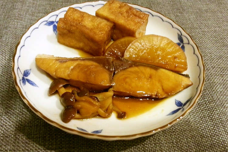 わらさ ブリ の煮つけ レシピ 作り方 By ちゃまのすけ クックパッド