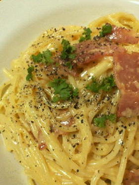 何度でも食べたい★カルボナーラ★