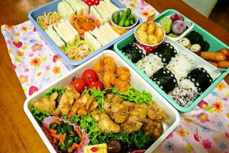 運動会のお弁当 行楽弁当 お花見にも レシピ 作り方 By Ayana703ママ クックパッド 簡単おいしいみんなのレシピが350万品