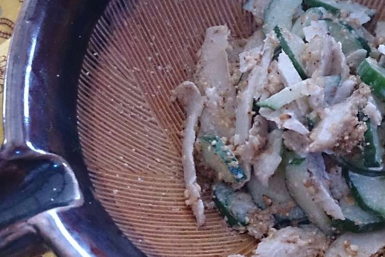 冷凍ささがきゴボウのサラダ お弁当にも レシピ 作り方 By ゆうゆうまりまり クックパッド