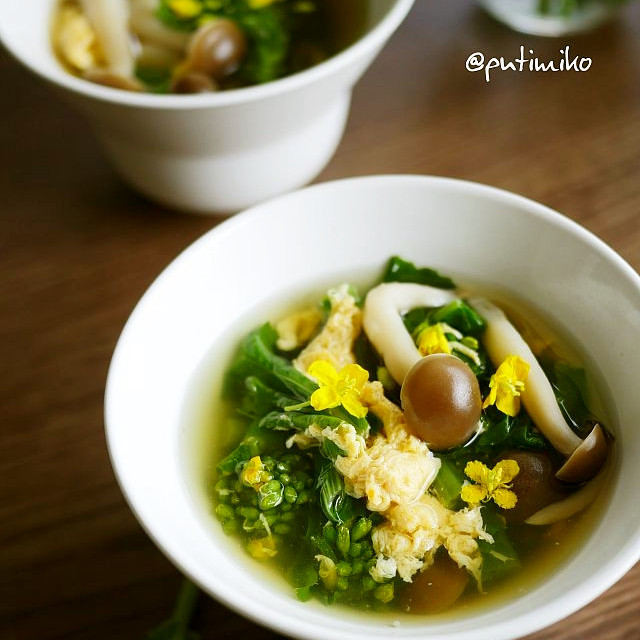 簡単 春の味 菜の花の卵とじスープ レシピ 作り方 By Putimiko クックパッド 簡単おいしいみんなのレシピが370万品 簡単 春の味 菜の花の卵とじスープ レシピ 作り方 By Putimiko クックパッド 簡単おいしいみんなのレシピが370万品