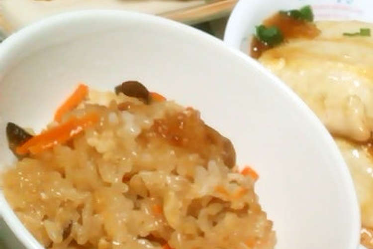 超 簡単 鶏ひき肉ちまき風炊き込みご飯 レシピ 作り方 By Snoopy58 クックパッド