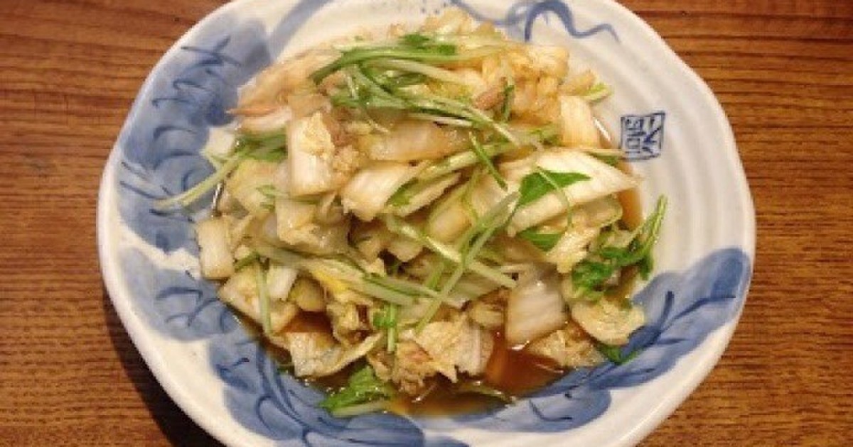 水菜と白菜のシーチキン炒め煮 by アグリー農園 【クックパッド】 簡単おいしいみんなのレシピが346万品