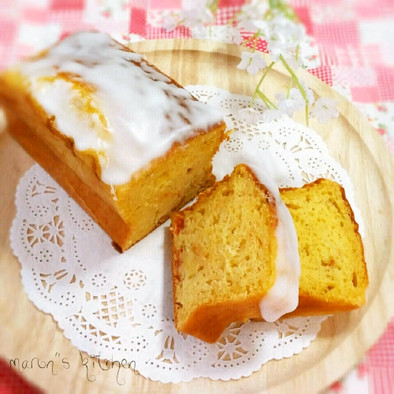 美レシピ♡トマトキャラメルパウンドケーキの写真
