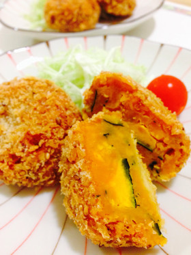 ほっくほく!かぼちゃのコロッケ