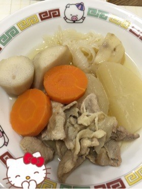 コトコト鍋で大根煮物〜(o˘◡˘o)♡の画像
