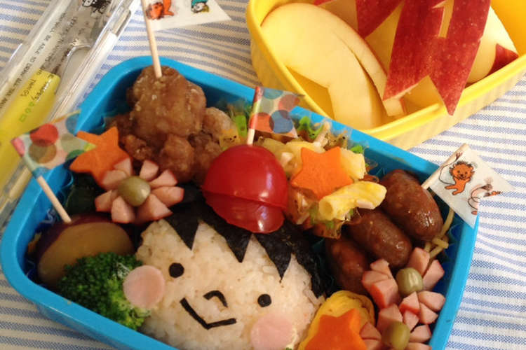 キャラ弁 運動会 男の子弁当 レシピ 作り方 By Yokkoiro クックパッド 簡単おいしいみんなのレシピが367万品