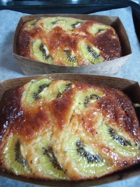 キウイのはちみつパウンドケーキ