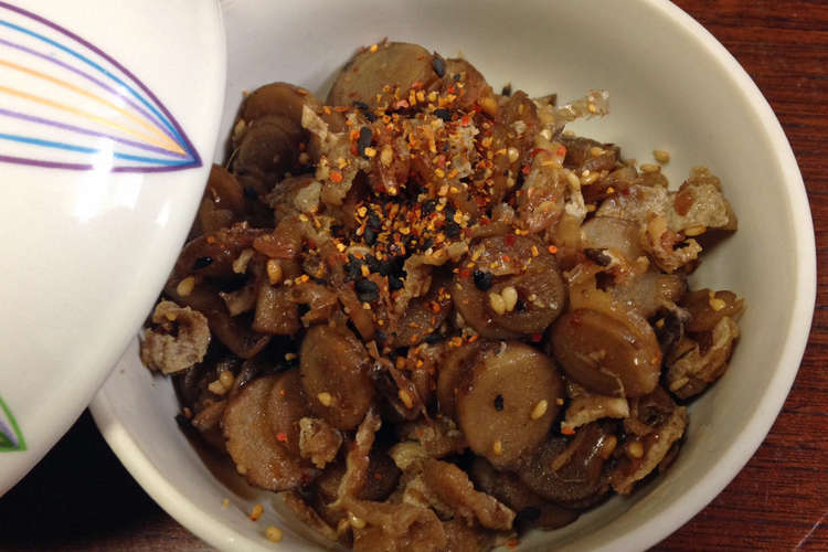 常備菜 ごぼうと椎茸の石突 レシピ 作り方 By トシベえー クックパッド 簡単おいしいみんなのレシピが355万品
