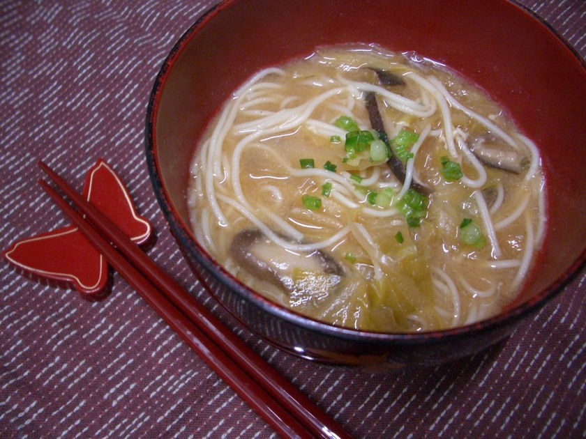 そうめん味噌汁 by おととち 【クックパッド】 簡単おいしいみんなのレシピが344万品