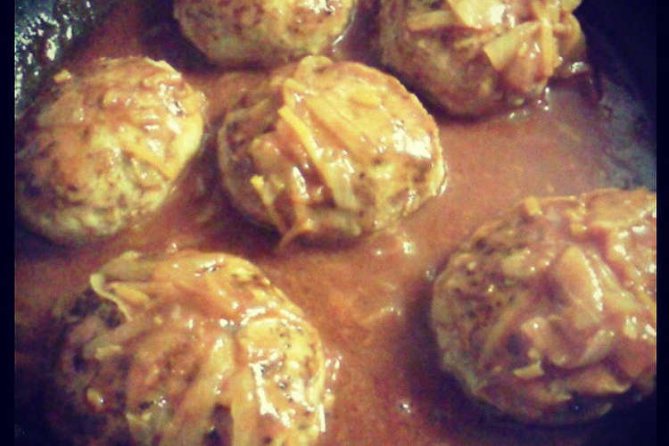 初心者でも簡単 煮込みハンバーグ レシピ 作り方 By Adomama クックパッド 簡単おいしいみんなのレシピが359万品