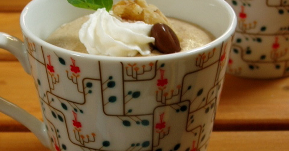 インスタントコーヒームースのレシピ