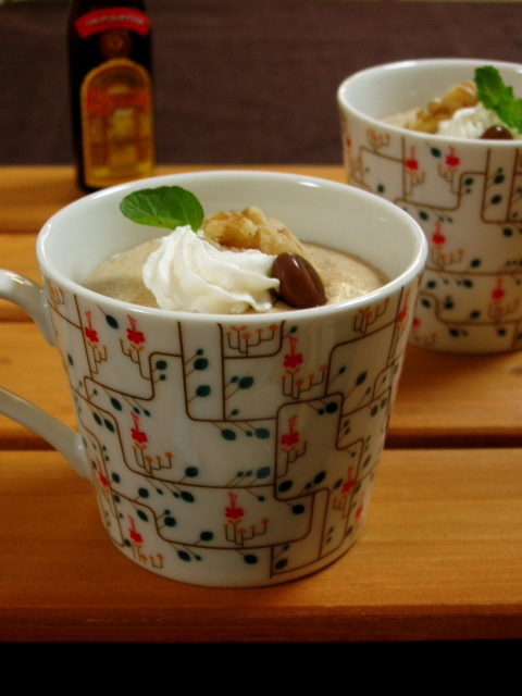 インスタントコーヒームースのレシピ