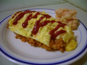 ツナチーズオムライス