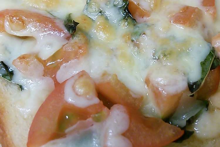 バジルとチーズのトースト 生バジル消費 レシピ 作り方 By Siukou クックパッド 簡単おいしいみんなのレシピが351万品