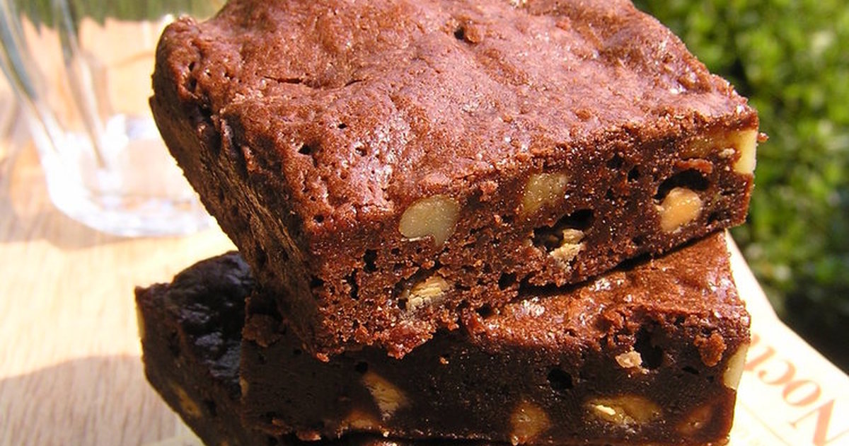 ダブルチョコレートブラウニーのレシピ