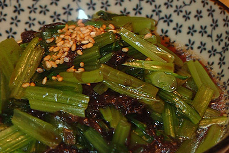 あおさと小松菜のおひたし レシピ 作り方 By まろんママ クックパッド 簡単おいしいみんなのレシピが354万品