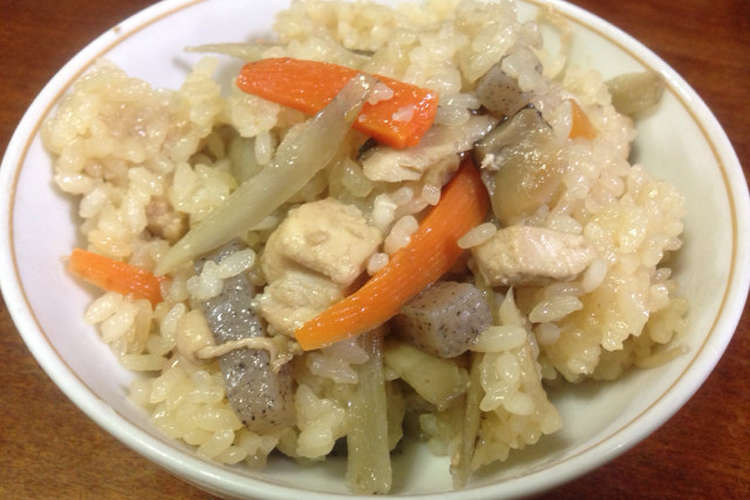 かやくご飯 炊き込みご飯 五目ごはん レシピ 作り方 By Meeco クックパッド 簡単おいしいみんなのレシピが352万品