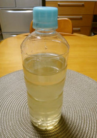 夏対策に手作りレモン水【分量覚書】