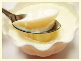 とろっとろ!簡単牛乳プリン☆