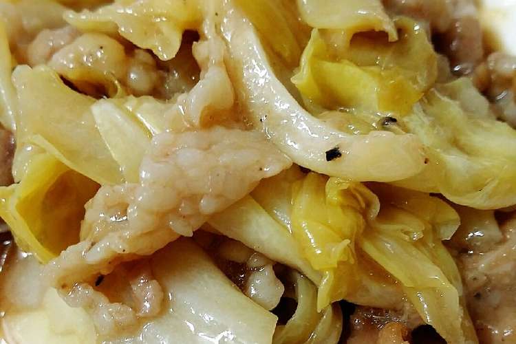 豚肉とキャベツのあっさりぽん酢 レシピ 作り方 By きち クックパッド 簡単おいしいみんなのレシピが352万品
