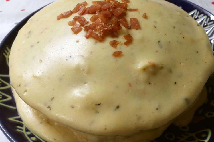 クリームチーズソースのパンケーキ レシピ 作り方 By ぴたや クックパッド 簡単おいしいみんなのレシピが359万品