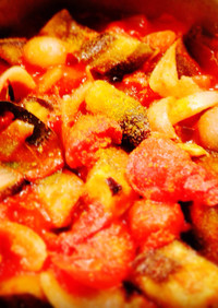茄子のラタトゥイユ☆鍋1つで簡単な副菜
