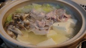 我が家の簡単湯豆腐鍋