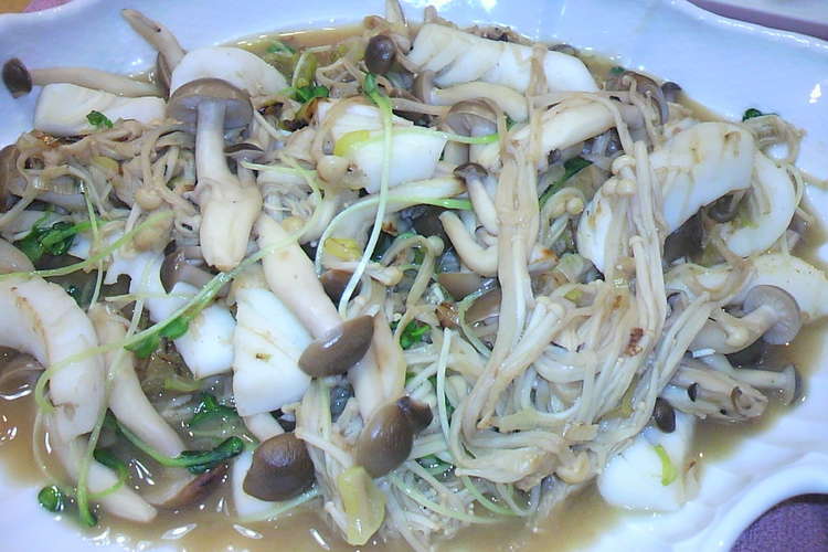 きのことイカの魚醤炒め レシピ 作り方 By ほっき王子 クックパッド 簡単おいしいみんなのレシピが356万品