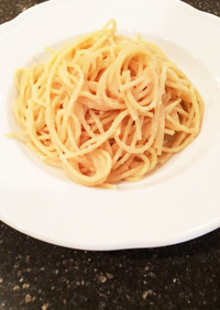 《簡単》イタリア人の明太子スパゲッティ