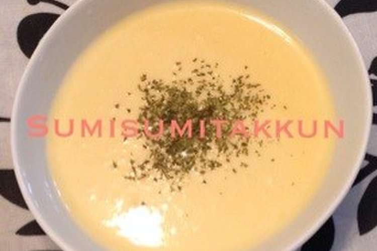 ミキサーでたったの3分 コーンスープ レシピ 作り方 By スミスミたっくん クックパッド 簡単おいしいみんなのレシピが355万品