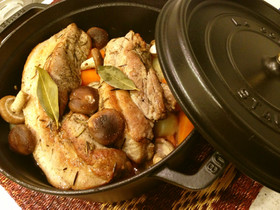 staubで作る豚バラ肉のポットロースト