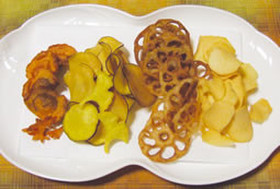 野菜せんべい