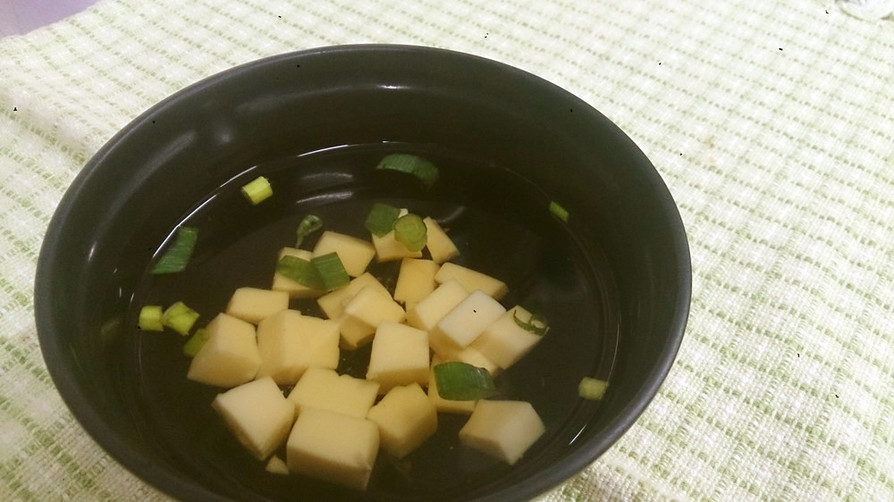 めっちゃ簡単☆卵豆腐のすまし汁☆の画像