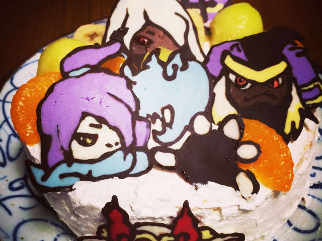 チョコペン 妖怪ウォッチ キャラケーキ レシピ 作り方 By Kochita