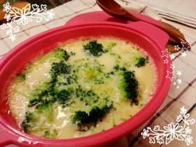 スチーマー☆白だしでぷるりん茶碗蒸し。